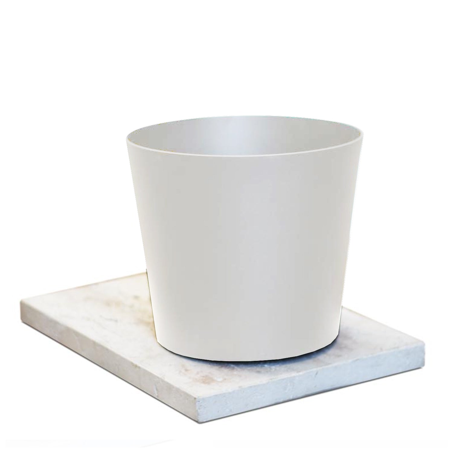 Base in travertino con secchio in alluminio verniciato bianco e piletta per fontane Fasten-Frog-Newest-Bridge-Connect by CeramicStore | Lo specialista del tuo bagno