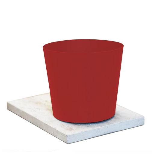 Base in travertino con secchio in alluminio verniciato rosso e piletta per fontane Fasten-Frog-Newest-Bridge-Connect by CeramicStore | Lo specialista del tuo bagno