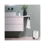 Pattumiera a pedale modello Adelar 3 litri colore bianco opaco by CeramicStore | Lo specialista del tuo bagno