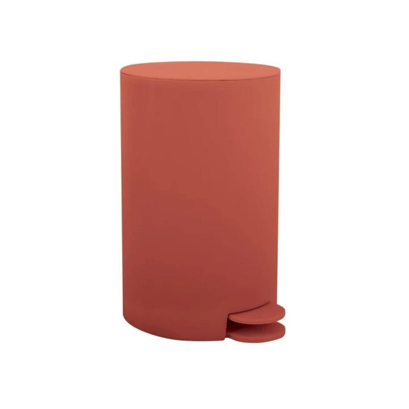 Pattumiera a pedale modello Osaki capacità 3 litri in terracotta by CeramicStore | Lo specialista del tuo bagno