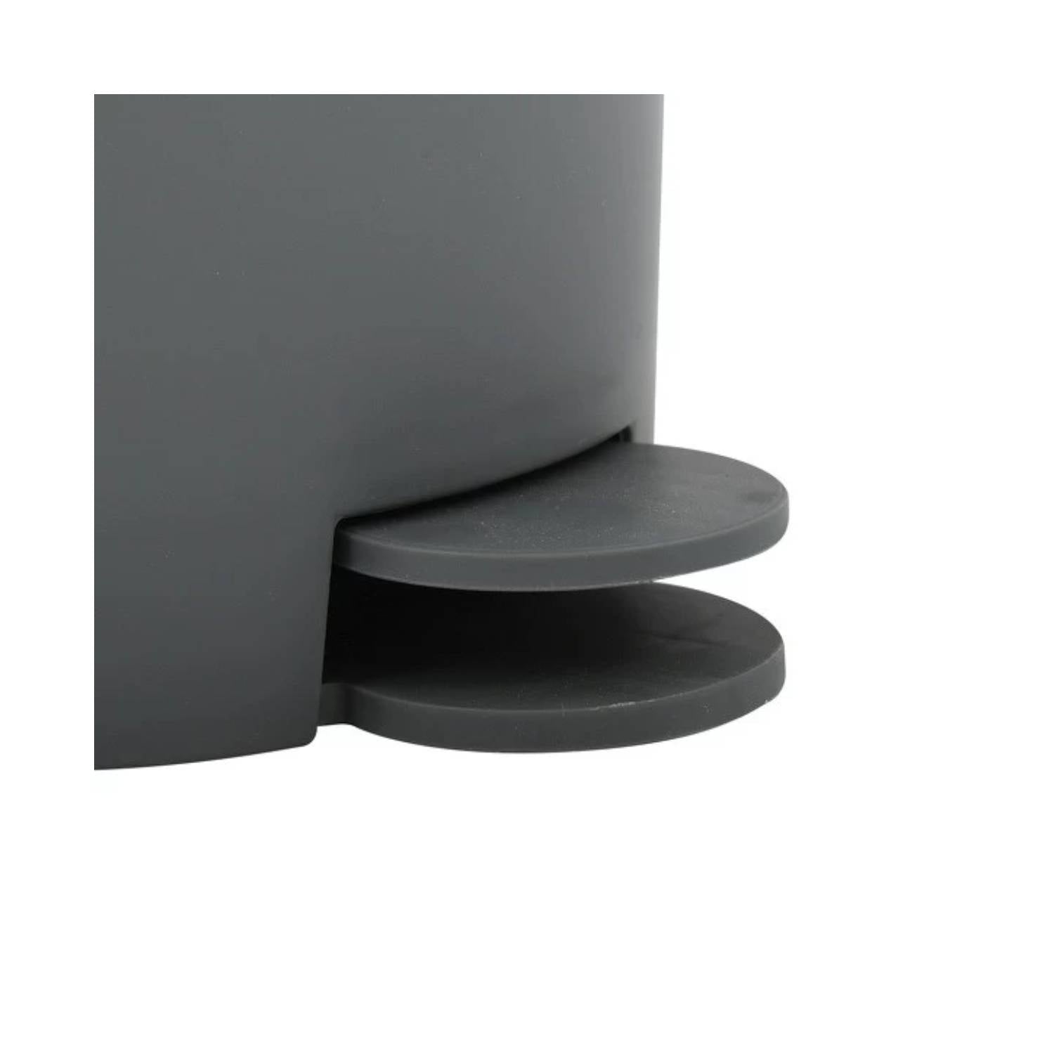 Pattumiera a pedale modello Osaki capienza 3 litri colore grigio antracite by CeramicStore | Lo specialista del tuo bagno