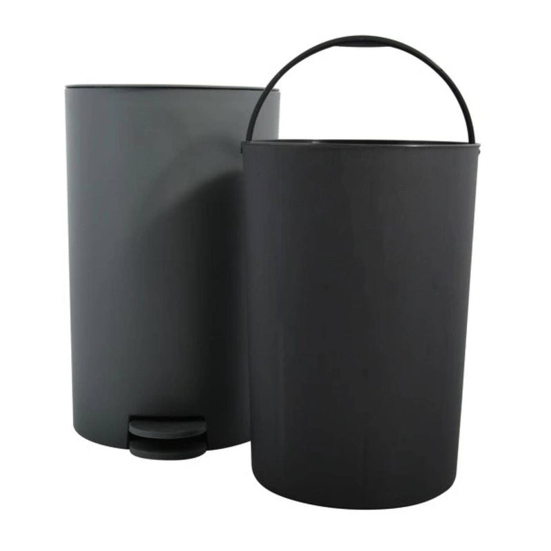 Pattumiera a pedale modello Osaki capienza 3 litri colore grigio antracite by CeramicStore | Lo specialista del tuo bagno