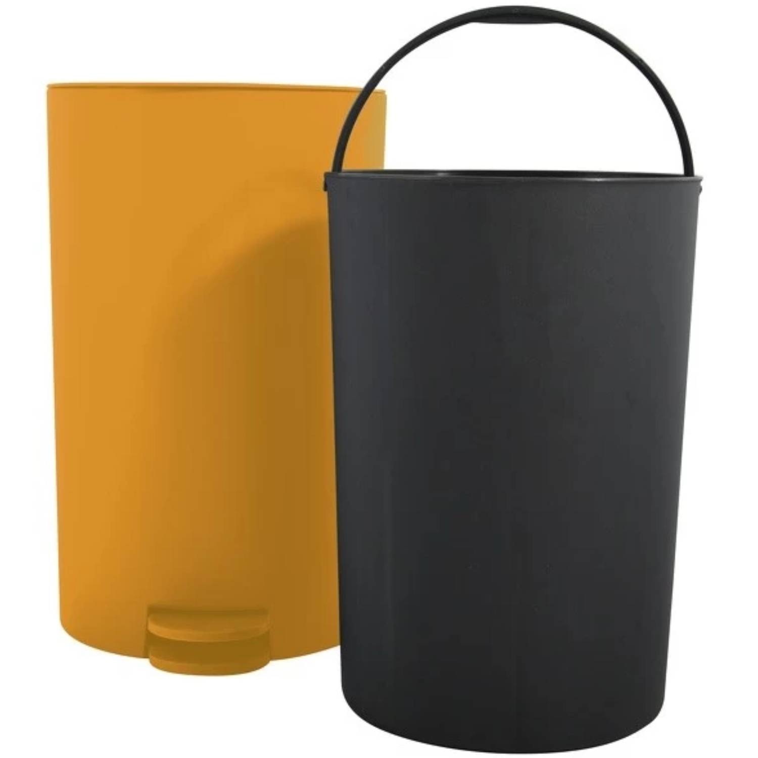 Pattumiera a pedale modello Osaki capienza 3 litri colore zafferano by CeramicStore | Lo specialista del tuo bagno