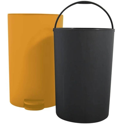 Pattumiera a pedale modello Osaki capienza 3 litri colore zafferano by CeramicStore | Lo specialista del tuo bagno