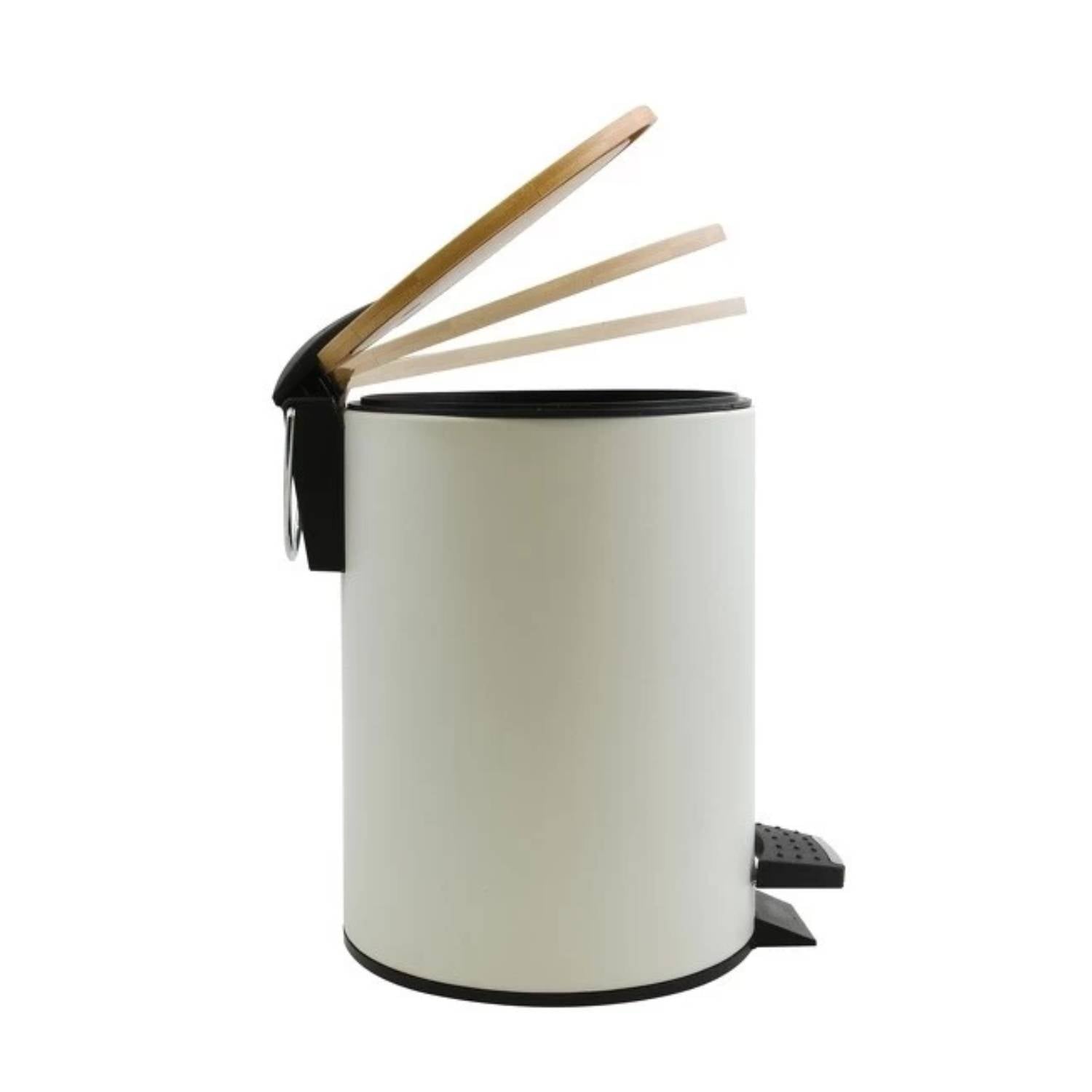 Pattumiera a pedale modello Adonis capienza 5 litri colore bianco by CeramicStore | Lo specialista del tuo bagno