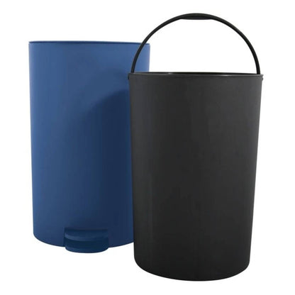 Pattumiera a pedale modello Osaki capienza 3 litri colore blu scuro by CeramicStore | Lo specialista del tuo bagno