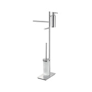 Piantana in ottone con dispenser sapone