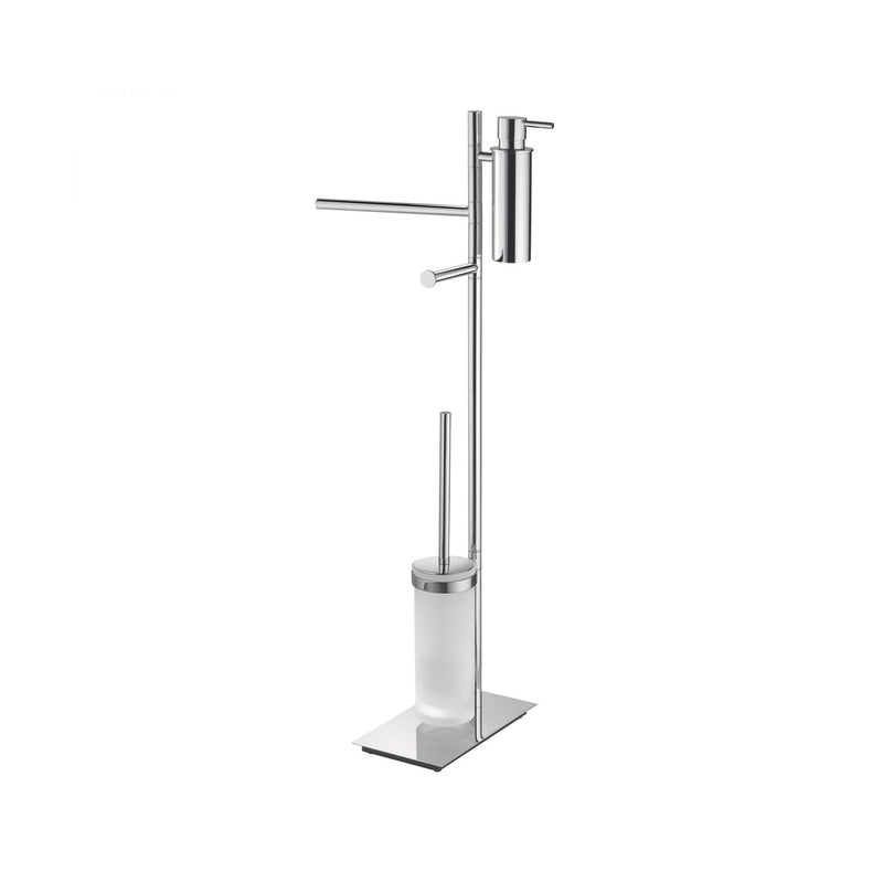 Piantana in ottone con dispenser sapone