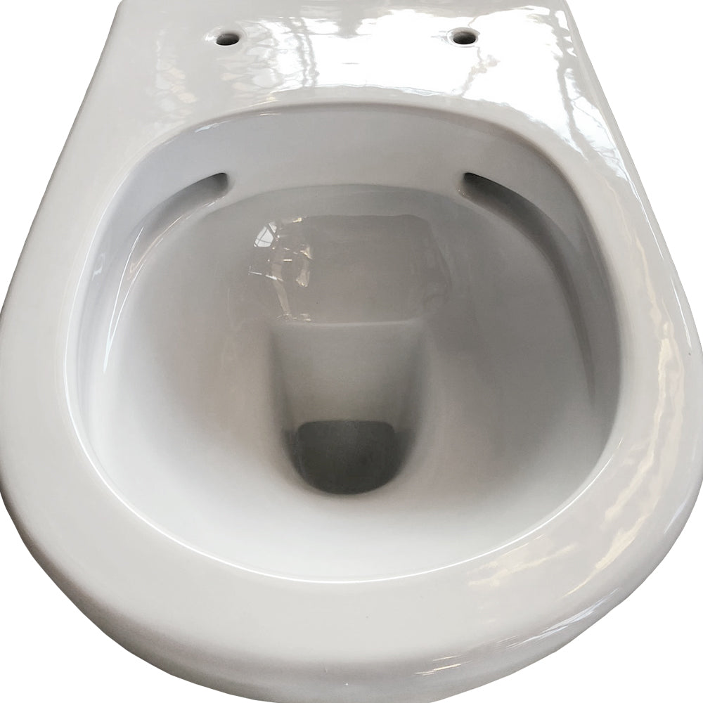 Sanitari senza Brida Filo muro Falerii  Foglia Medium wc bidet sedile softclose