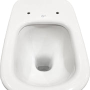 Coppia di sanitari sospesi AcquaBlade serie Tesi di Ideal Standard con sedile slim soft close Bianco Seta