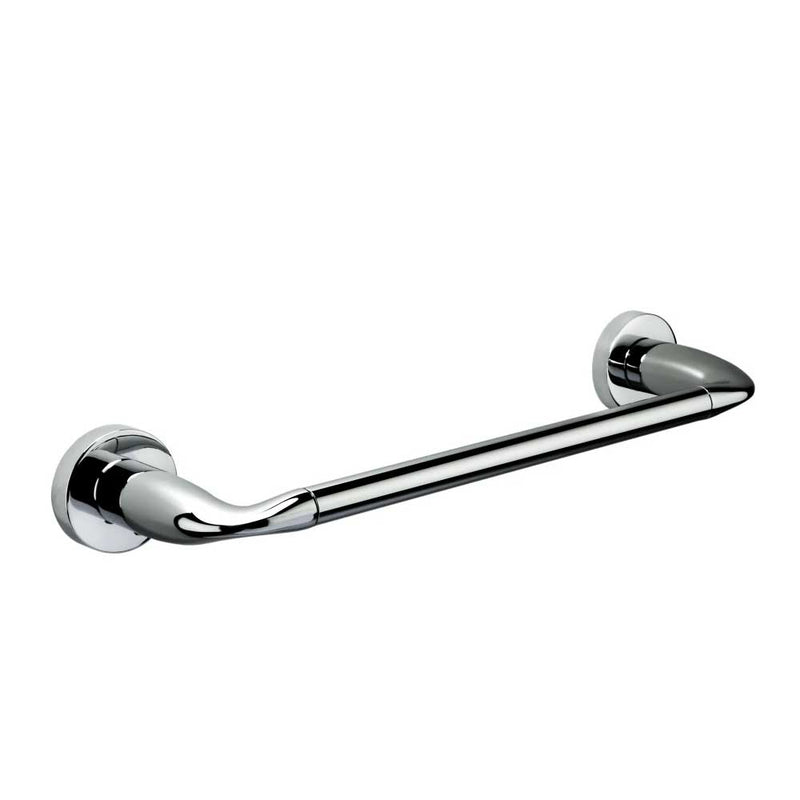 Porta salviette cm 64 in ottone cromato Colombo Design collezione Basic Con fissaggio a tassello e ad incollo con kit opzionale by CeramicStore | Lo specialista del tuo bagno