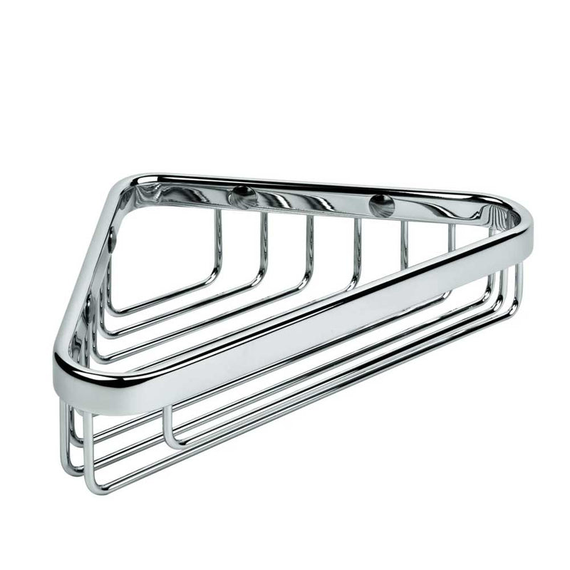 Angolare doccia 20X11 cm angolare in ottone cromato Colombo Design collezione Basic Con fissaggio a tassello by CeramicStore | Lo specialista del tuo bagno