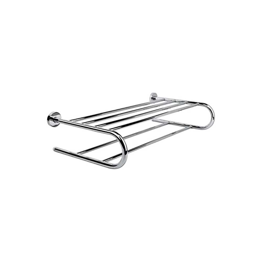 Rack porta salviette in ottone cromato Colombo Design collezione Basic Con fissaggio a tassello by CeramicStore | Lo specialista del tuo bagno
