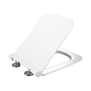 Coppia sanitari a terra filomuro con copriwater incluso BathCore serie Evo