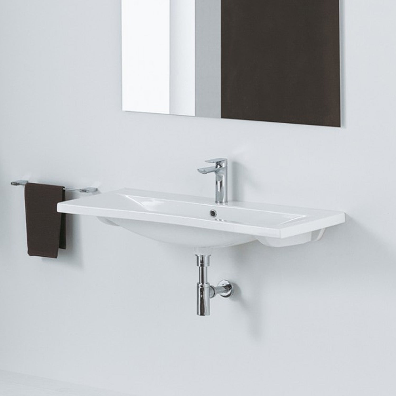Lavabo top Althea modello Clever 90x39 cm by CeramicStore | Lo specialista del tuo bagno