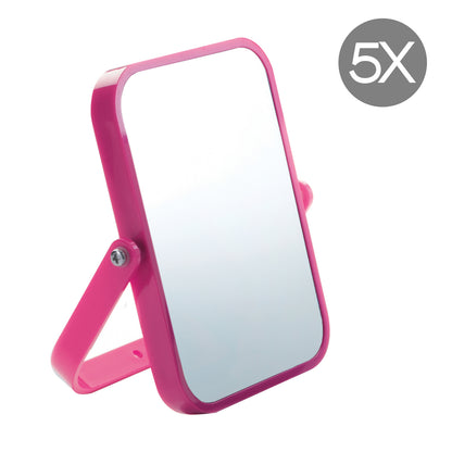Specchio ingranditore 5X Elena di Gedy - Fucsia by CeramicStore | Lo specialista del tuo bagno