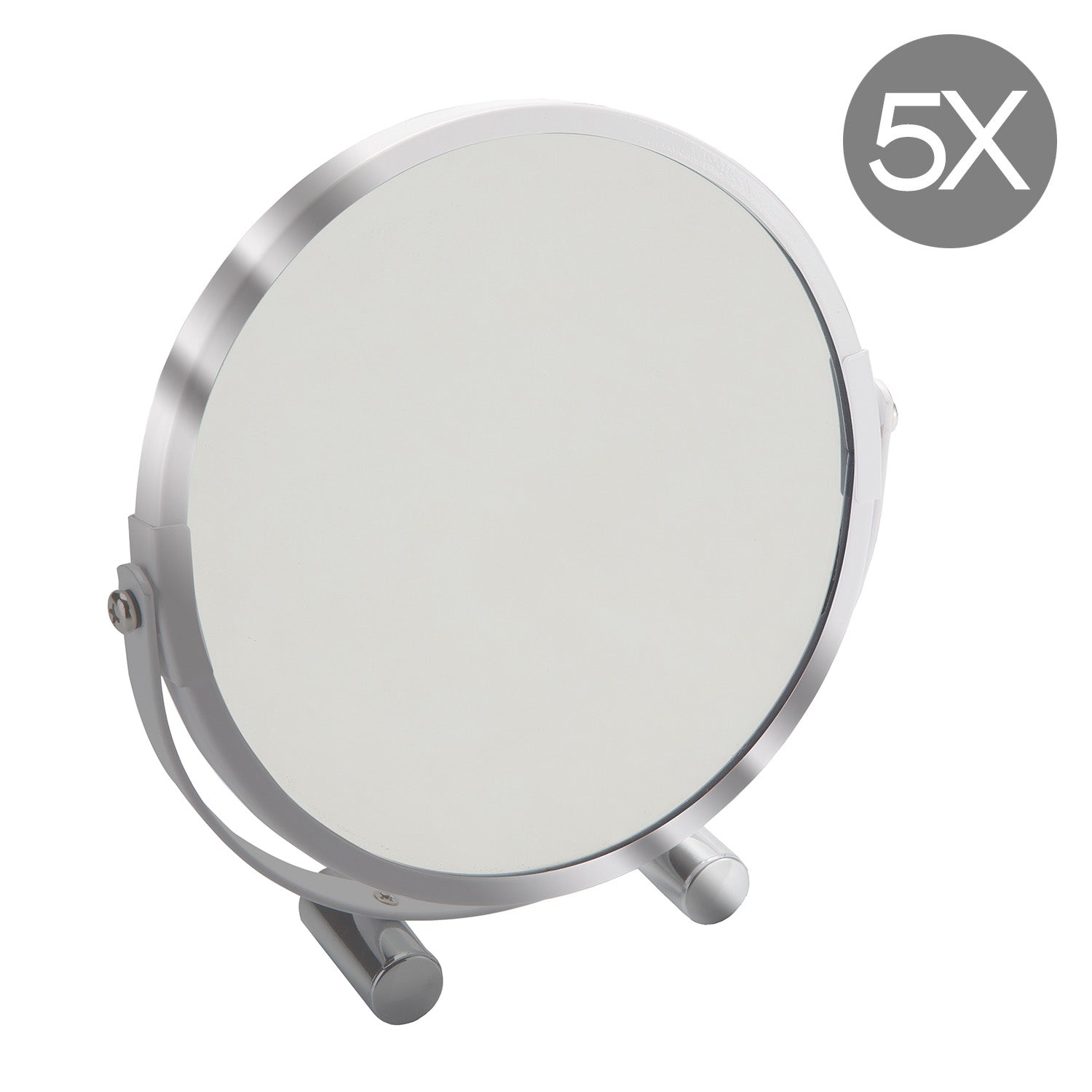 Specchio ingranditore 5X Monica di Gedy - Cromato by CeramicStore | Lo specialista del tuo bagno