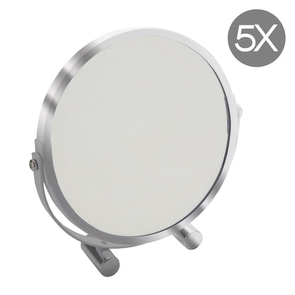Specchio ingranditore 5X Monica di Gedy - Cromato by CeramicStore | Lo specialista del tuo bagno