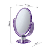 Specchio ovale ingranditore bifacciale di Gedy - Lilla by CeramicStore | Lo specialista del tuo bagno