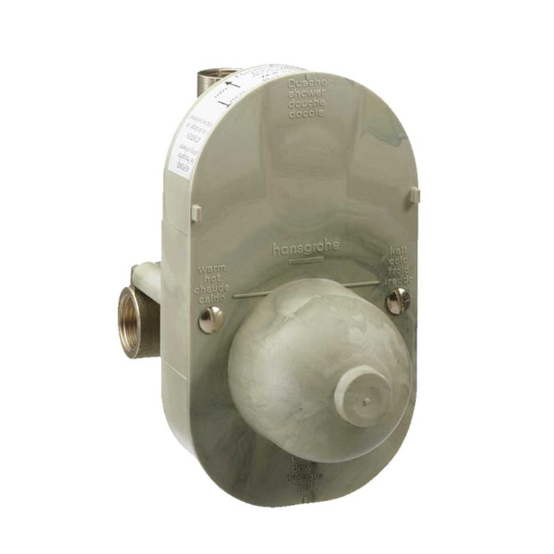 Corpo incasso per miscelatore monocomando doccia ad incasso di Hansgrohe by CeramicStore | Lo specialista del tuo bagno