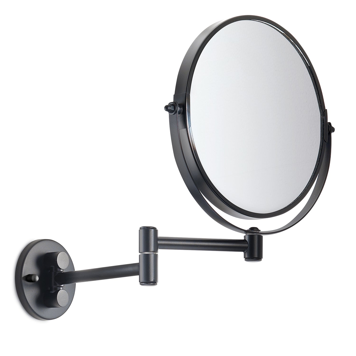 Specchio ingranditore Michel 3X in Acciaio Inox AISI 304 - Nero Matt by CeramicStore | Lo specialista del tuo bagno