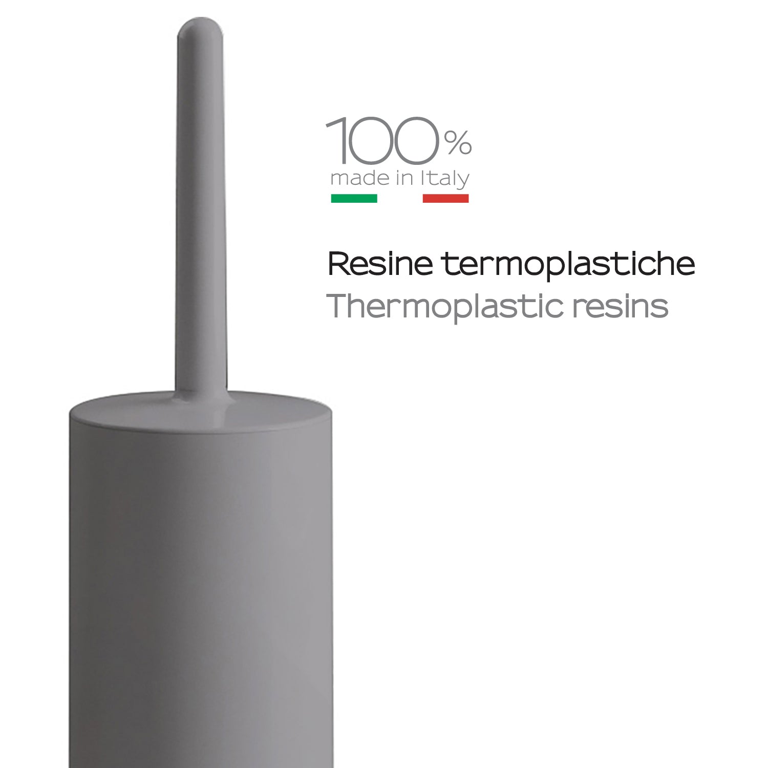 Scopino Peter da appoggio di Gedy - Grigio by CeramicStore | Lo specialista del tuo bagno