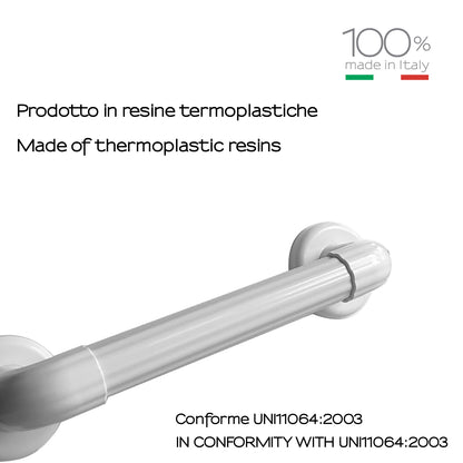 Maniglione 30 cm di Gedy serie Friend - Bianco by CeramicStore | Lo specialista del tuo bagno