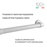 Maniglione 45 cm di Gedy serie Friend - Bianco by CeramicStore | Lo specialista del tuo bagno