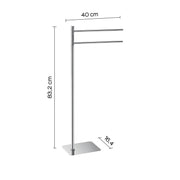 Piantana porta asciugamani Artà¹ di Gedy - Cromato