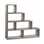 Libreria Scala H144 X L150 a 4 livelli finitura Cemento by Sarmog by CeramicStore | Lo specialista del tuo bagno