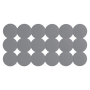 Tappeto antiscivolo vasca Giotto di Gedy 39x79 cm - Grigio by CeramicStore | Lo specialista del tuo bagno