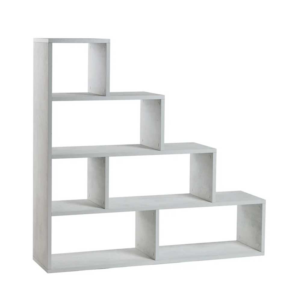 Libreria Scala H144 X L150 a 4 livelli finitura Ossido Bianco by Sarmog by CeramicStore | Lo specialista del tuo bagno