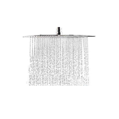 Soffione quadro modello Don 10x10 cm inox cromato by CeramicStore | Lo specialista del tuo bagno