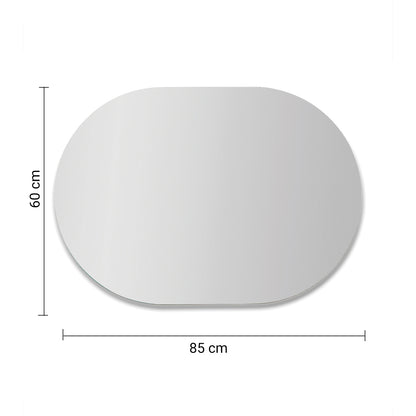Specchio filo lucido ovale 85x60 con luci a led modello Amedeo di Gedy by CeramicStore | Lo specialista del tuo bagno