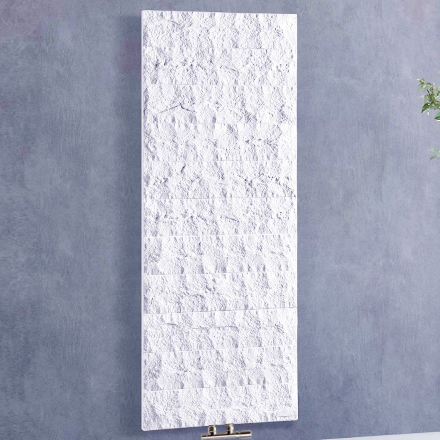 Termoarredo a piastra modello Toscana 150x55 cm interasse 5 cm - Bianco by CeramicStore | Lo specialista del tuo bagno