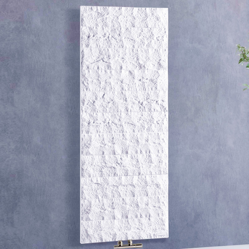 Termoarredo a piastra modello Toscana 180x55 cm interasse 5 cm - Bianco by CeramicStore | Lo specialista del tuo bagno