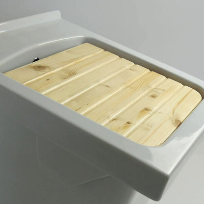 Tavoletta strizzatoio in legno ideale per lavatoio 51x46 cm by CeramicStore | Lo specialista del tuo bagno