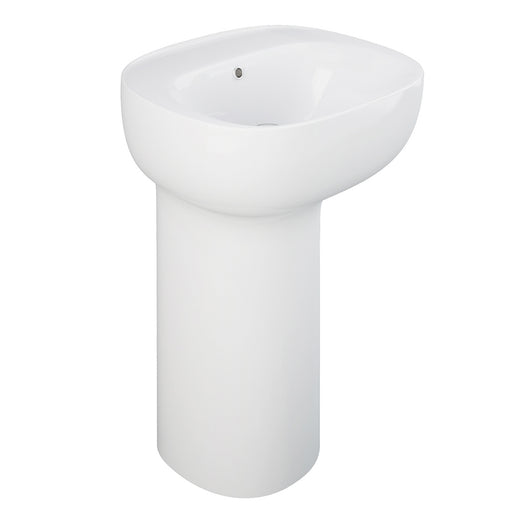 Lavabo autoportante modello Illusion Rak Ceramics senza foro per rubinetto cm 54x44 by CeramicStore | Lo specialista del tuo bagno
