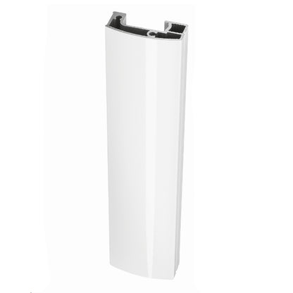 Parete fissa Barbados 70cm cristallo 6mm profilo bianco Made in Italy by CeramicStore | Lo specialista del tuo bagno