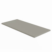 Piatto doccia in resina Fusion con griglia in tinta cm 110x90 Grigio Pietra by CeramicStore | Lo specialista del tuo bagno