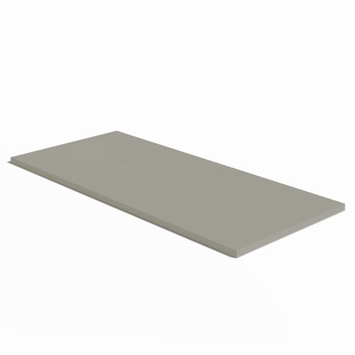 Piatto doccia in resina Fusion con griglia in tinta cm 110x90 Grigio Pietra by CeramicStore | Lo specialista del tuo bagno