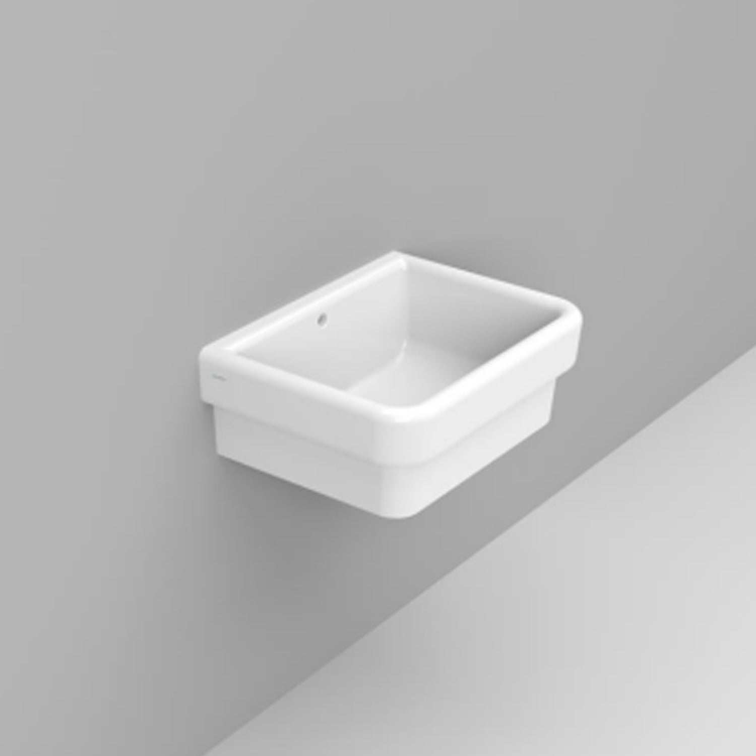Lavabo sospeso modello Virginia in ceramica 60x45 cm H. 21 cm by CeramicStore | Lo specialista del tuo bagno