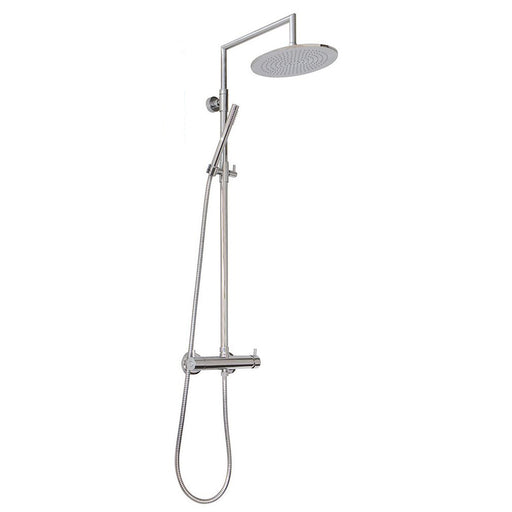 Colonna doccia tonda 2,4cm con soffione Linz e deviatore MX3C by CeramicStore | Lo specialista del tuo bagno