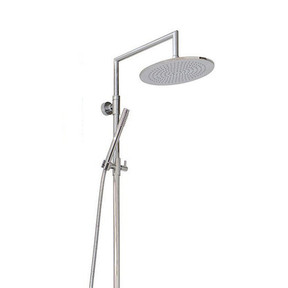 Colonna doccia tonda 2,4cm con soffione Linz e deviatore MX3C by CeramicStore | Lo specialista del tuo bagno
