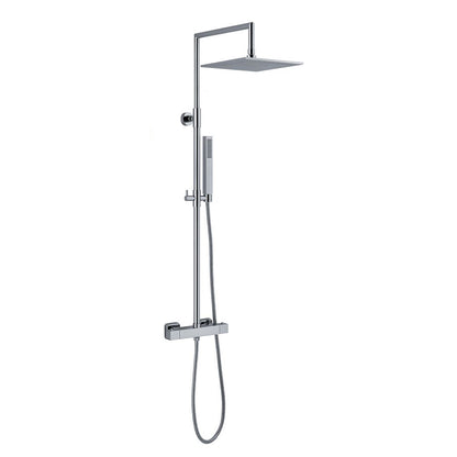 Colonna doccia tonda 2,4cm con soffione Calais e deviatore MX3Q by CeramicStore | Lo specialista del tuo bagno