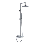 Colonna doccia tonda 2,4cm con soffione Linz e termostatico TM3C by CeramicStore | Lo specialista del tuo bagno