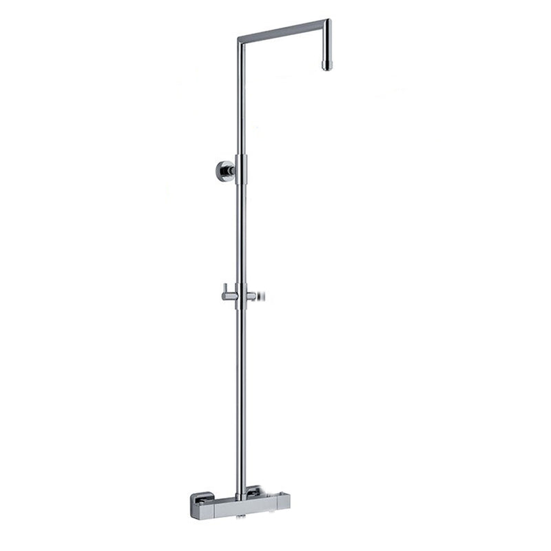 Colonna doccia tonda 2,4cm con soffione Parigi e termostatico TM3Q by CeramicStore | Lo specialista del tuo bagno