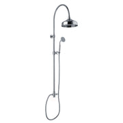 Colonna doccia tonda 2,2cm in ottone con soffione, deviatore e attacco 3/4F by CeramicStore | Lo specialista del tuo bagno