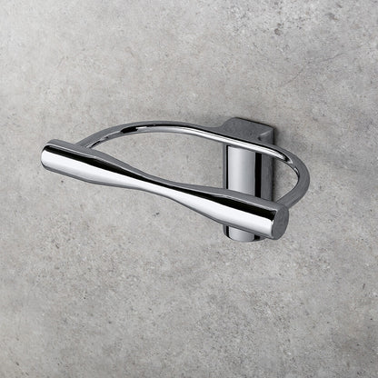 Porta rotolo in ottone collezione Luna di Colombo Design