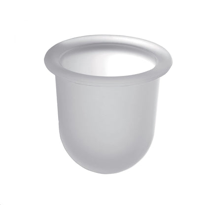Bicchiere in vetro acidato collezione Luna di Colombo Design